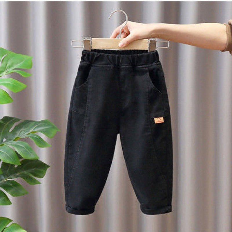 Boys' Versatile Cotton Pants for Seasons