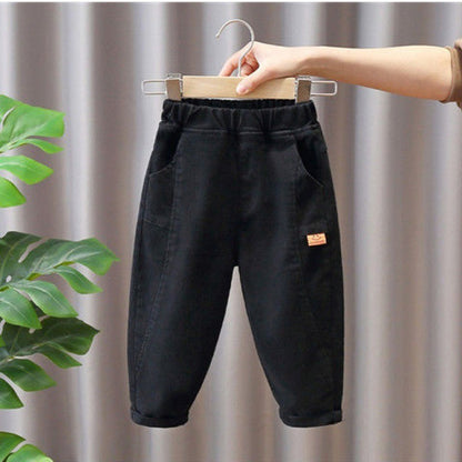 Boys' Versatile Cotton Pants for Seasons