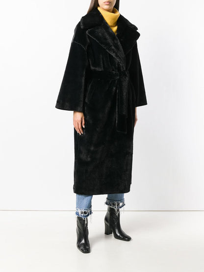 Elegant Faux Fur Winter Coat