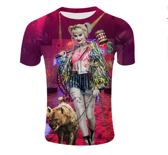 Film Theme Print Street Punk Men's T-Shirt